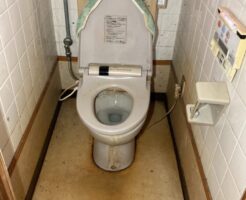 【高崎市鼻高町】トイレクリーニングご依頼　お客様の声